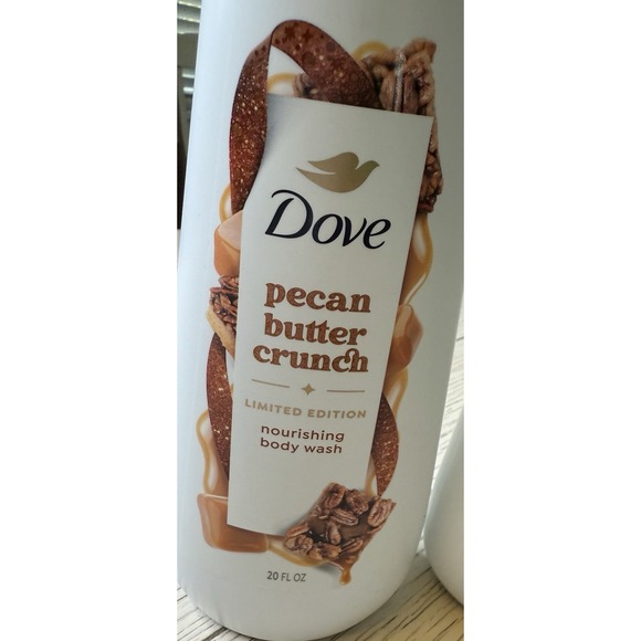 Dove Holiday Treats Body Wash Pecan Butter Crunch LIMITED EDITION 20 fl oz, 1 - Picture 3 of 6